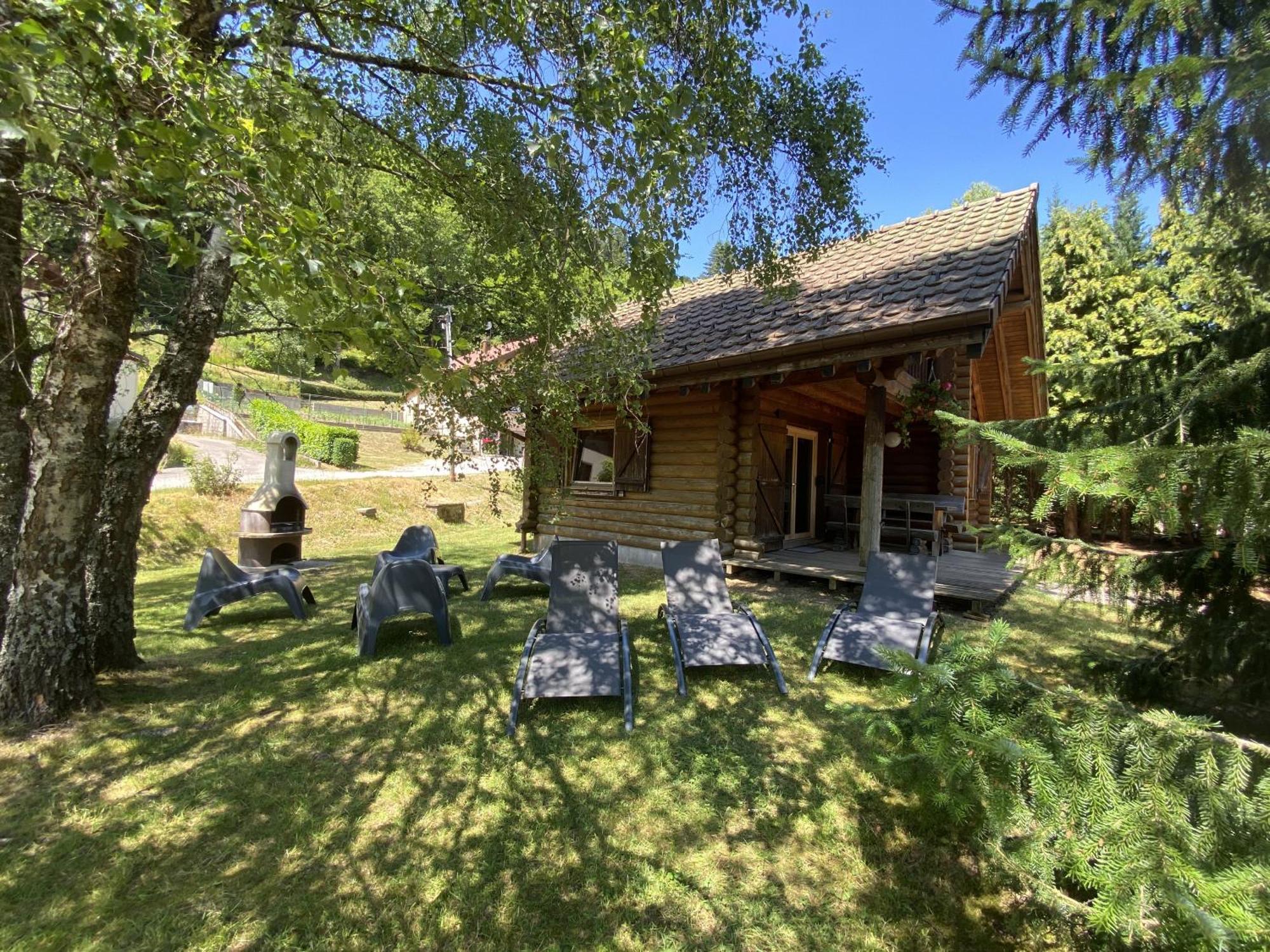 L'Oursblanc Chalet En Rondins La Bresse Ngoại thất bức ảnh